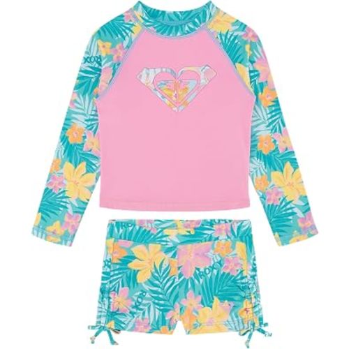 Roxy Baby-Girls 2-Piece Long Sleeve Rashguard Bikini Swim Set