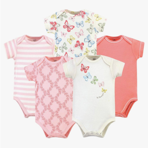 Touched by Nature Unisex Baby Organic Cotton Bodysuits