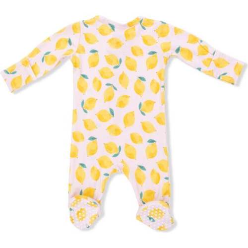 Sunny Lemons, 2 Way Zipper Footie - Angel Dear | Maisonette