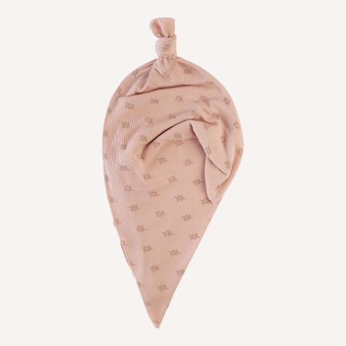 single layer blanket | rose tiny suns | organic cotton thermal