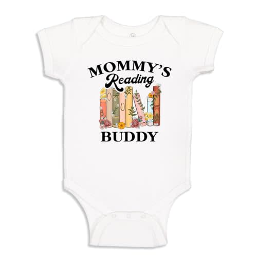 Mommy's Reading Buddy Baby One Piece Or Toddler T-Shirt for Reading Baby