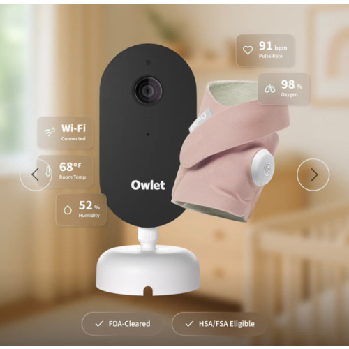 Owlet Dream Duo – FDA-Cleared, All-In-One Smart Baby Monitoring System – Owlet US