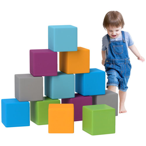 Soozier 12 Piece Foam Blocks, Soft Play Equipment For Kids, Climbing Toys For Toddlers, Safe Play Structures For Preschooler Baby Learning Development & Reviews | Wayfair