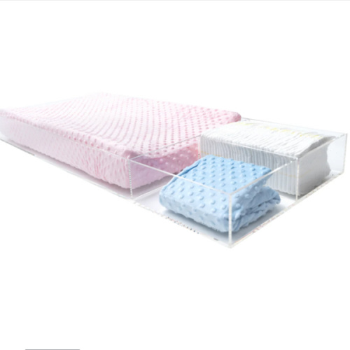 LELLOBABY™ -  6mm Thick Premier Edition Acrylic Diaper Changing Tray PLUS+
