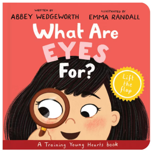 What Are Eyes For? Board Book: A Lift-the-Flap Board Book (Christian behavior book for toddlers encouraging obedience motivated by God’s grace. Gift for Kids) (Training Young Hearts)
