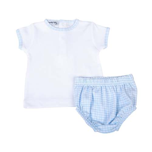 New Beginnings Diaper Cover Set - Blue