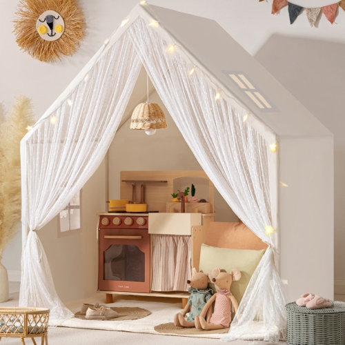 Tiny Land® Large Space Play House with Star Lights & Reviews | Wayfair
