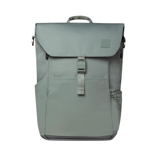 Huhu Diaper Bag Backpack – Baby Bag for Moms & Dads – Water-Resistant, Unisex Travel Kit for New Parents – Includes Changing Pad and 2 Organizer Pouches (Outdoorsy Sage)