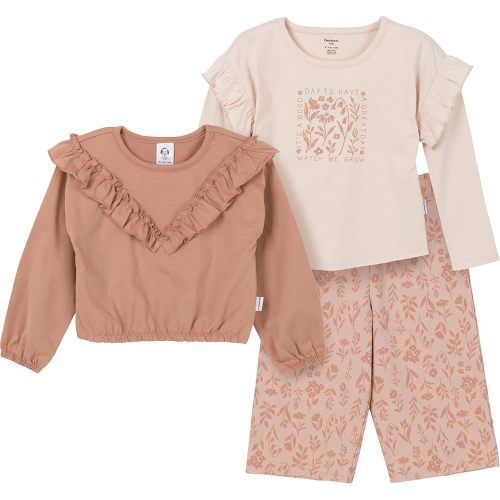 Gerber baby-girls Toddler Girls' 3-piece Set