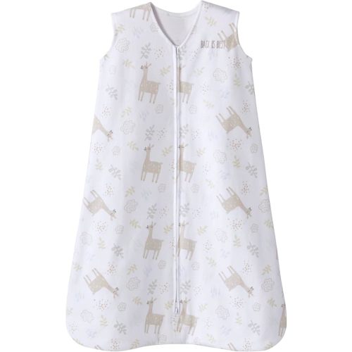 HALO SleepSack, 100% Cotton Wearable Blanket, Swaddle Transition Sleeping Bag, TOG 0.5