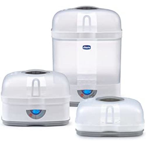 3-in-1 Modular Baby Bottle, Pacifier, Pump Parts, etc. Sterilizer - Grey