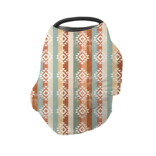 Pastel AztecCar seat multi use cover