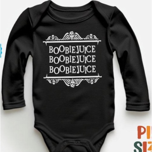 Funny Halloween Baby Onesie® - Boobiejuice Baby Bodysuit - Vintage Halloween Onesie® - Black - Etsy