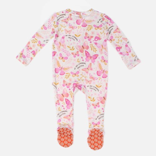 The Second-Skin Footie | Butterfly Smoochies | Raising Mama