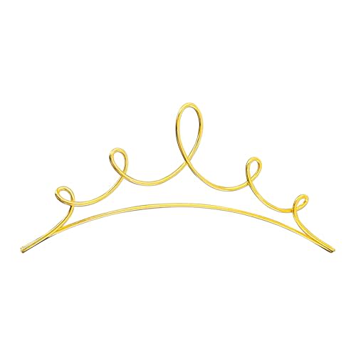 Urbraneco Crown Wall Sculpture - Elegant Metal Décor for Teen Girl Bedrooms & Princess-Themed Rooms
