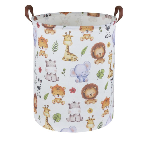 Amazon.com: Sanjiaofen Kids Laundry Hamper,Baby Laundry Basket Animal Storage Baskets for Kids Room Decor,Nursery Hamper,Bedroom,Toy Organizer,(Cute Animal)