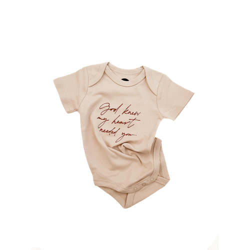 God Knew My Heart Needed You Bodysuit – OUR HOUSE ABOVE