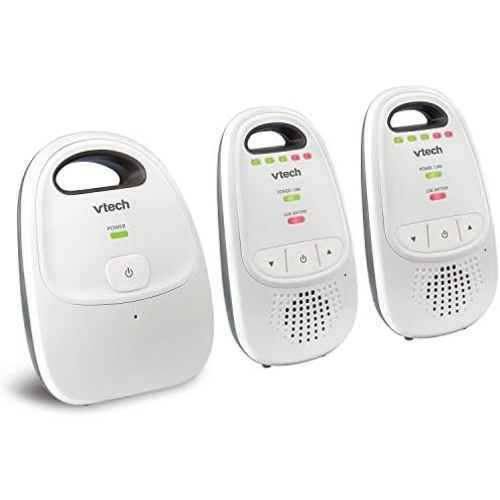 VTech Upgraded Baby Monitor with Rechargeable Battery, Long Range, Crystal-Clear Sound, and Alerts