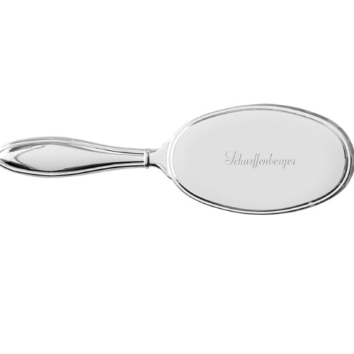 Silver Baby Brush & Comb Set