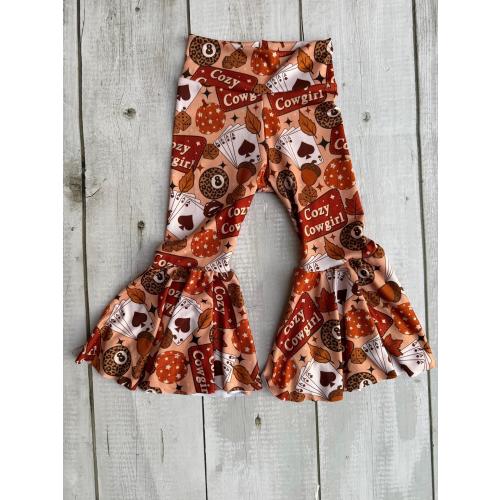 Cozy Cowgirl Bell Bottoms