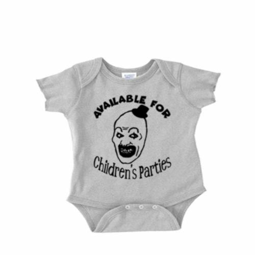 Terrifier Art The Clown Killer Slasher All Hallow's Eve Baby Infant Kids Bodysuit