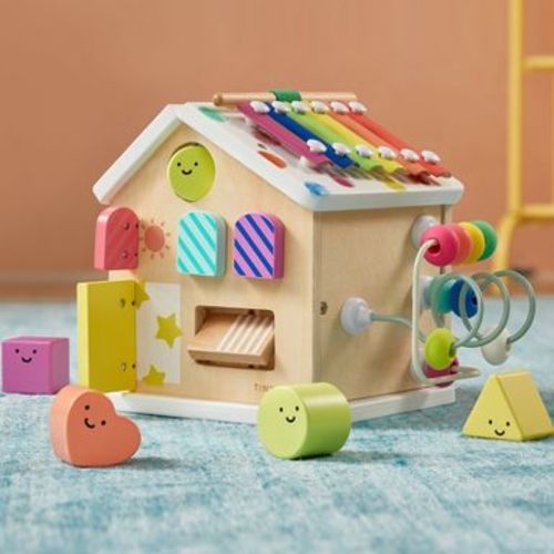Tiny Land® Cottage Activity Cube - Rainbow