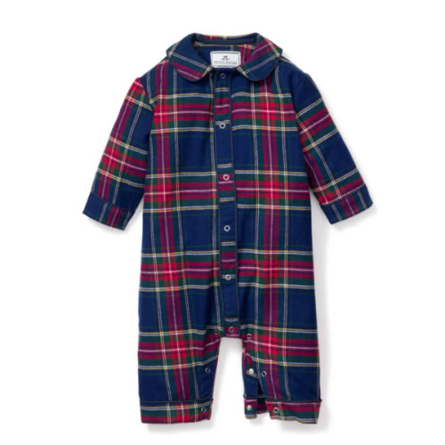 Infant's Windsor Tartan Cambridge Romper | Petite Plume | Over The Moon