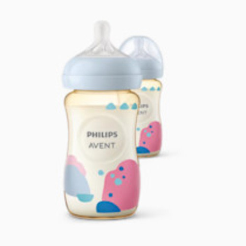 Philips Avent PPSU Natural Baby Bottles with Medium Flow Nipples