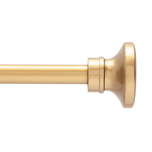 Kenney Richmond Kenney Augusta 5/8" Standard Decorative Window Curtain Rod & Reviews | Wayfair