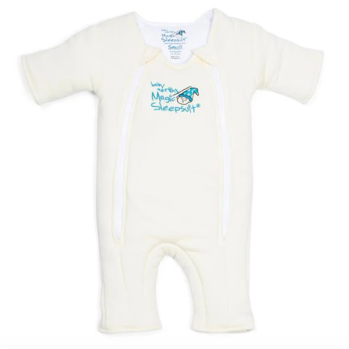 Cream Baby Merlin’s Magic Sleepsuit | Soft 100% Cotton Infant Sleepsuit