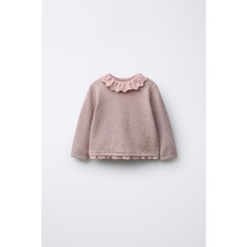FLORAL TEXTURED DRESS AND BLOOMERS - Dark pink | ZARA United States
