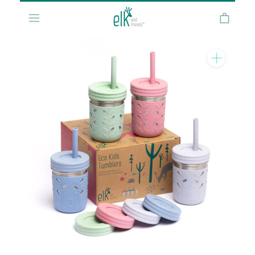 Stainless Steel 10oz Drinking Tumblers + Food Storage