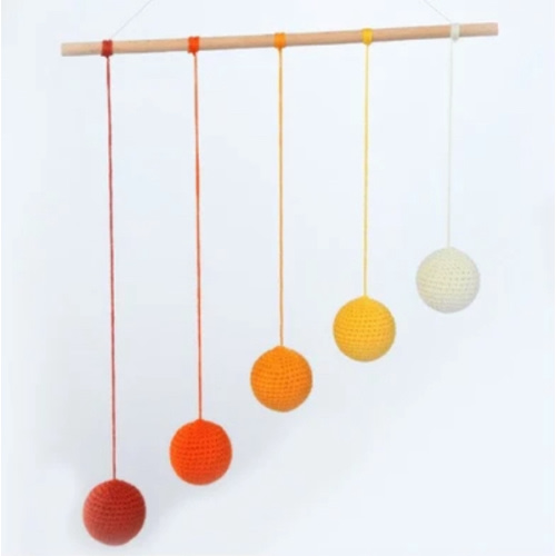 Montessori Gobbi Mobile, Hanging mobile, Montessori baby, Newborn Montessori