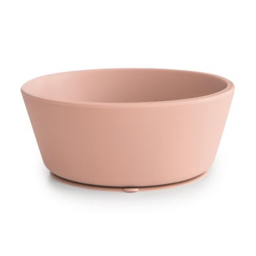 Silicone Suction Bowl Blush One Size