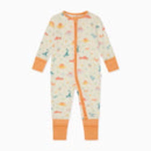 Dinos Clever Zip Pajamas | Baby Sleepwear | MORI US