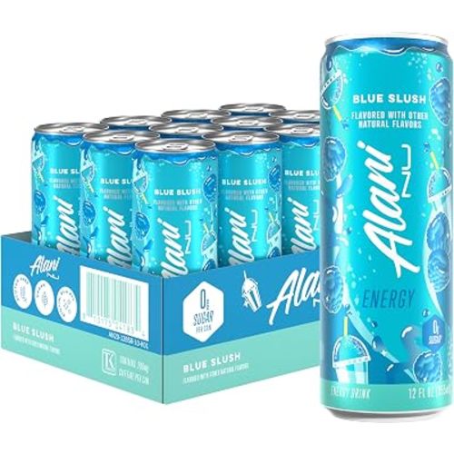 Alani Nu Blue Slush Sugar Free Energy Drink (Pack of 12)