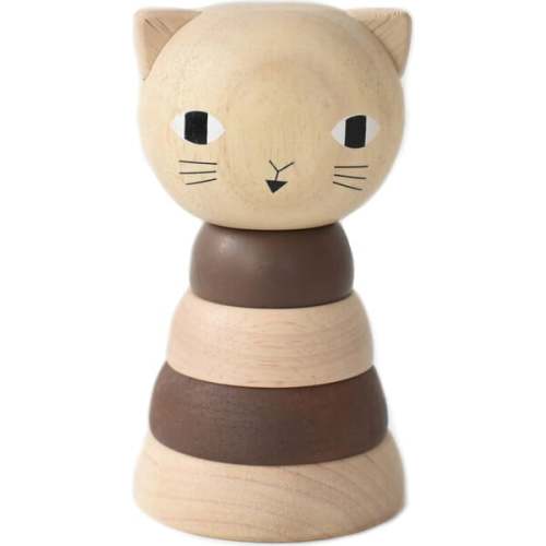 Wood Stacker, Cat - Wee Gallery | Maisonette