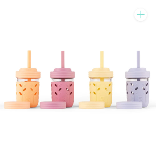 8oz Glass Mason Jar Drinking Tumblers + Food Storage