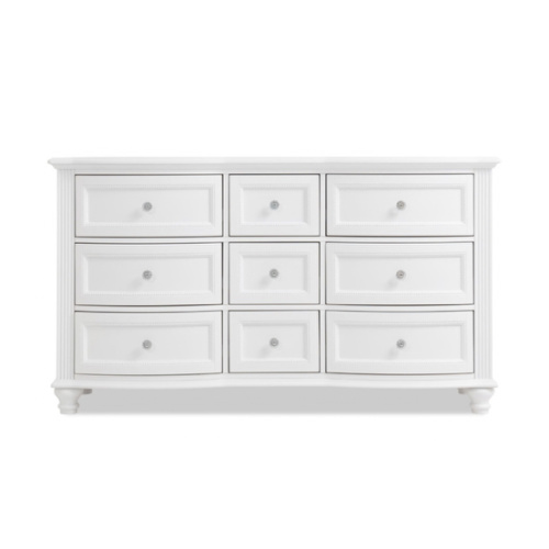 Madelyn White 9 Drawer Dresser