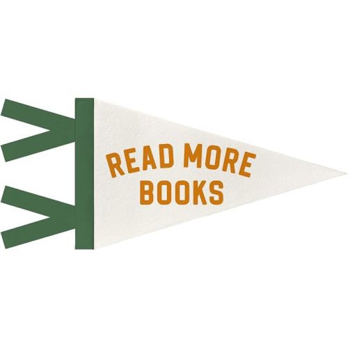 Read More Books Felt Pennant Banner Nuresy Reading Corner Decor