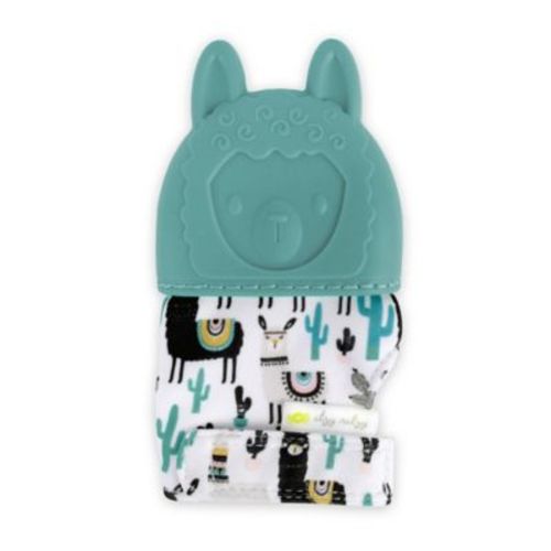 Itzy Ritzy® Llama Silicone Teething Mitt in Blue - BLUE - NO SIZE