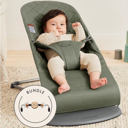 Bouncer Bliss & Balance Soft with matching toy | BabyBjörn