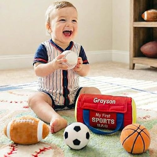 Personalized My First Playset for Baby (My First Sportsbag Playset)