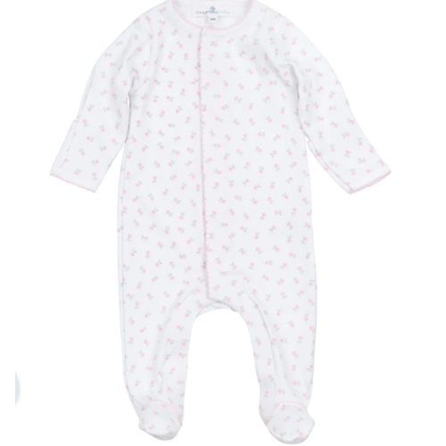 Juliette's Classics Print Footie – Magnolia Baby