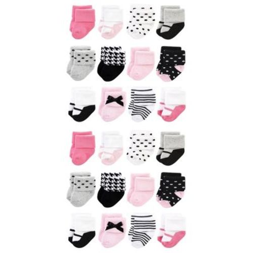 Little Treasure Baby Cotton Rich Terry Socks 24-Pack