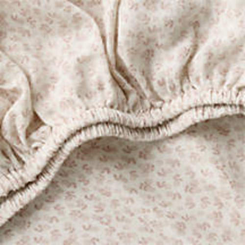 Supersoft Camila Floral Organic Cotton Gauze Baby Crib Fitted Sheet