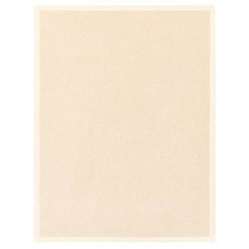 Harborview Herringbone Cream Blanket