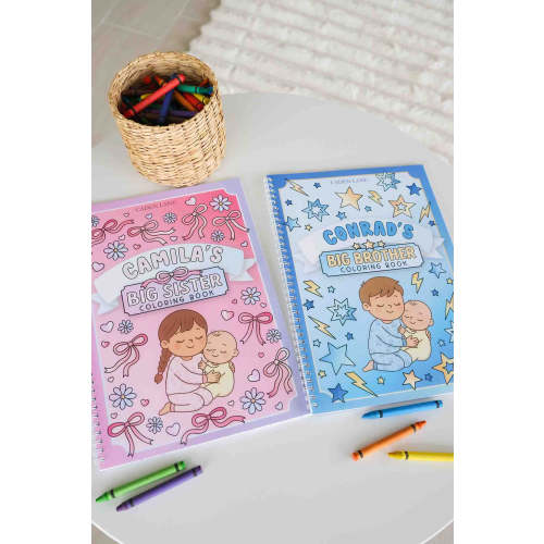 Personalized Coloring Book | Big Sibling