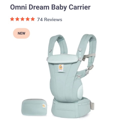 Shop Omni Dream Baby Carrier: Soft, Cotton Comfort | Ergobaby