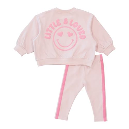 Light Pink Baby 2Pc Fleece Jumper And Leggings Set | Best&Less™ Online